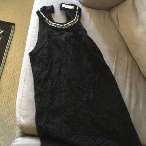 Candie’s lace black dress!